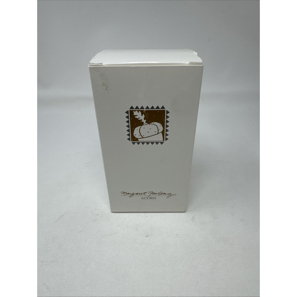 Margaret Furlong ACORN Porcelain Bisque Ornament In Original Box — 1996‎